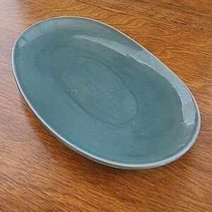 RUSSEL WRIGHT POTTERY Vintage MCM Small Oval Platter, MFG. by Steubenville